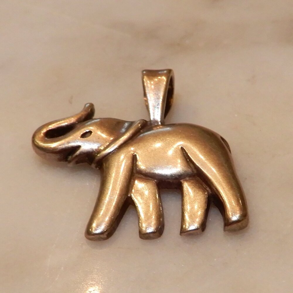Kabana 925 Silver Elephant Pendant
